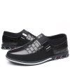 XPAY Genuine Leather Men Casual Shoes Brand 2019 Mens Loafers Moccasins Breathable