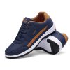 Leather Men Shoes Luxury Brand England Trend Casual Shoes Men Sneakers Italian Breathable Leisure